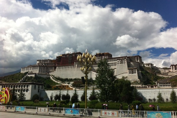 Il Potala la residenza del Dalai Lama a Lhasa