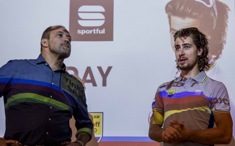 Sportful Director Dario Cremonese introduces Peter Sagan