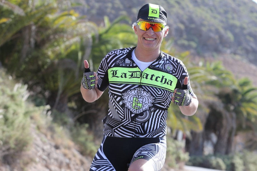 La Datcha custom BodyFit kit for Pro Team Tinkoff - Oleg Tinkoff gives it the thumbs up